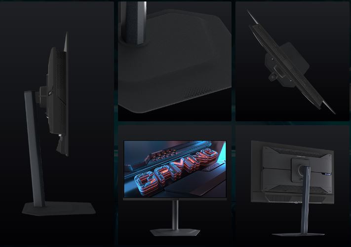 Gigabyte MO27Q2A 27″ 280Hz 0.03ms HDMI,DisplayPort FreeSync G-Sync QD-OLED 2K Gaming Monitör