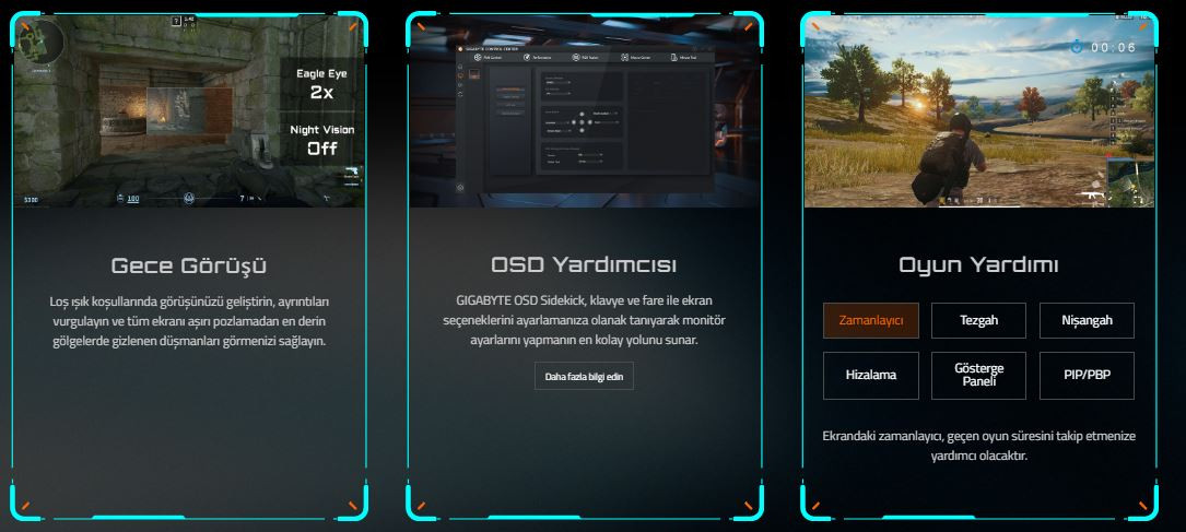 Gigabyte M32UP 31.5″ 160Hz 1Ms HDMI,DisplayPort Adaptive-Sync IPS 4K Gaming Monitör