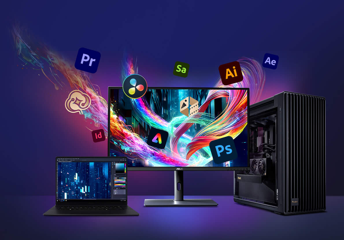 ASUS ProArt Display PA32UCE 31.5″ 60Hz 5Ms 4K UHD Adaptive Sync IPS Pivot Monitör