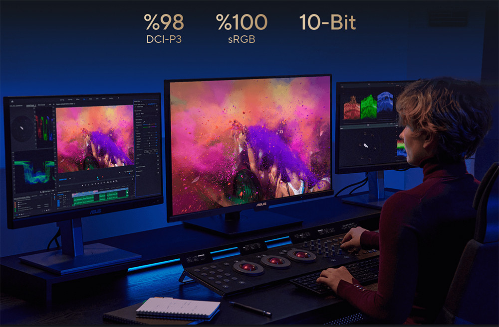ASUS ProArt Display PA32UCE 31.5″ 60Hz 5Ms 4K UHD Adaptive Sync IPS Pivot Monitör