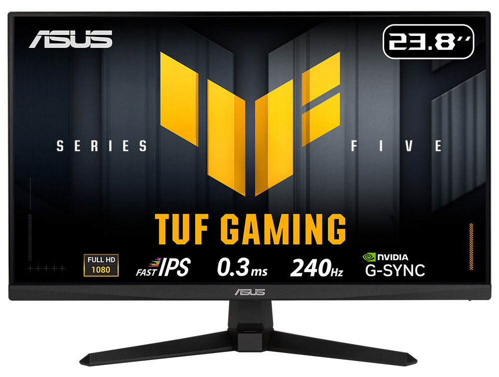ASUS TUF GAMING VG249QM5A 23.8″ 240Hz  0.3ms Gaming AI ELMB  Full HD Fast IPS Gaming (Oyuncu) Monitör