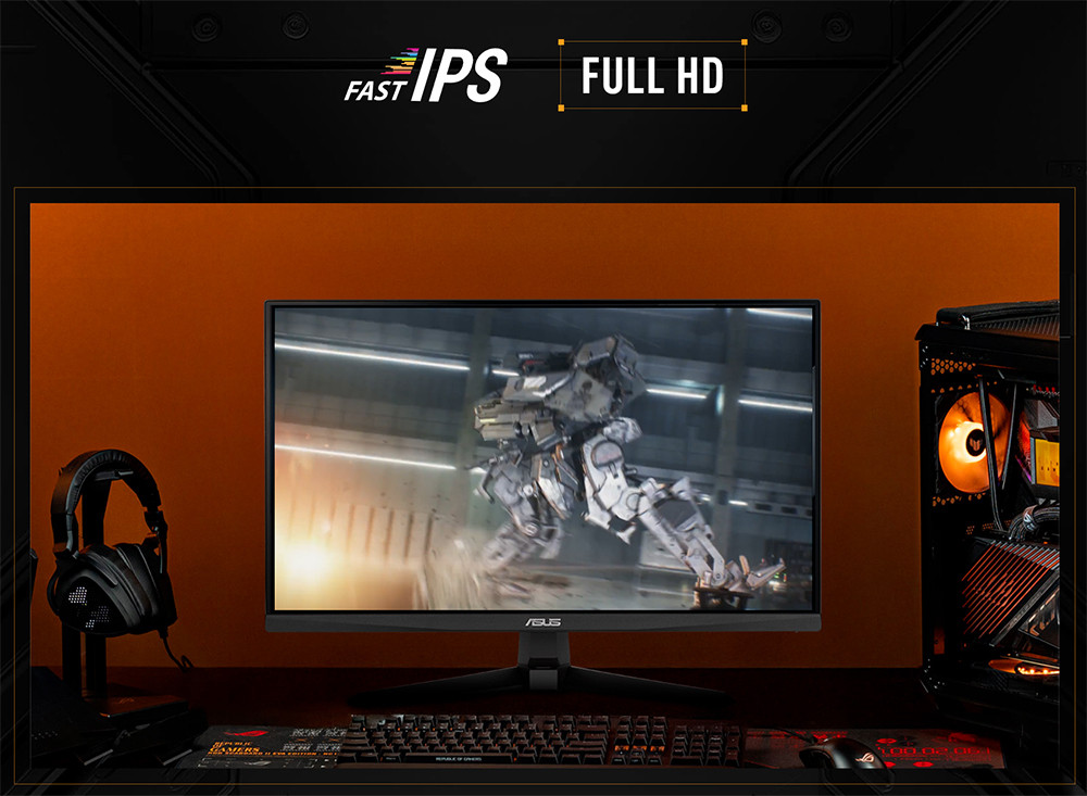ASUS TUF GAMING VG249QM5A 23.8″ 240Hz  0.3ms Gaming AI ELMB  Full HD Fast IPS Gaming (Oyuncu) Monitör