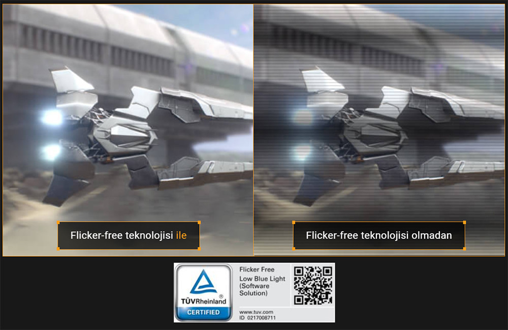 ASUS TUF GAMING VG257Q5A  24.5″ 200Hz 0.5ms Gaming AI ELMB  Full HD Fast VA Gaming (Oyuncu) Monitör