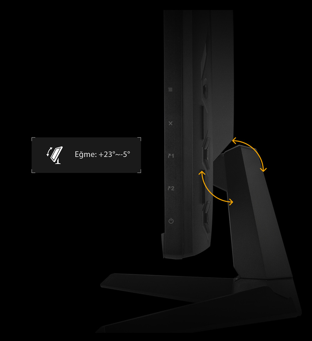 ASUS TUF GAMING VG257Q5A  24.5″ 200Hz 0.5ms Gaming AI ELMB  Full HD Fast VA Gaming (Oyuncu) Monitör