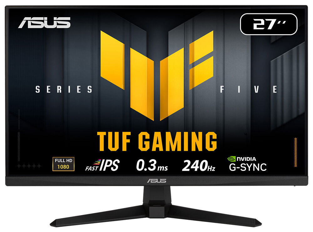 ASUS TUF GAMING  VG279QM5A 27″ 240Hz 0.3ms Gaming AI ELMB Sync Yükseklik Ayarlı  Full HD Fast IPS Gaming (Oyuncu) Monitör