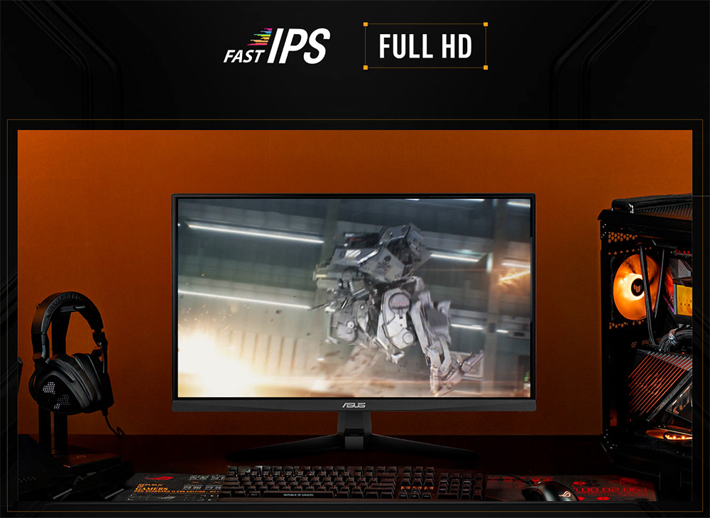 ASUS TUF GAMING  VG279QM5A 27″ 240Hz 0.3ms Gaming AI ELMB Sync Yükseklik Ayarlı  Full HD Fast IPS Gaming (Oyuncu) Monitör