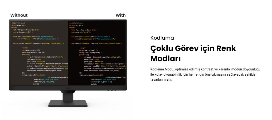 BenQ GW2790 27″ 100Hz 5Ms 1920x1080p EyeSafe 2.0 HDMI DP IPS Monitör