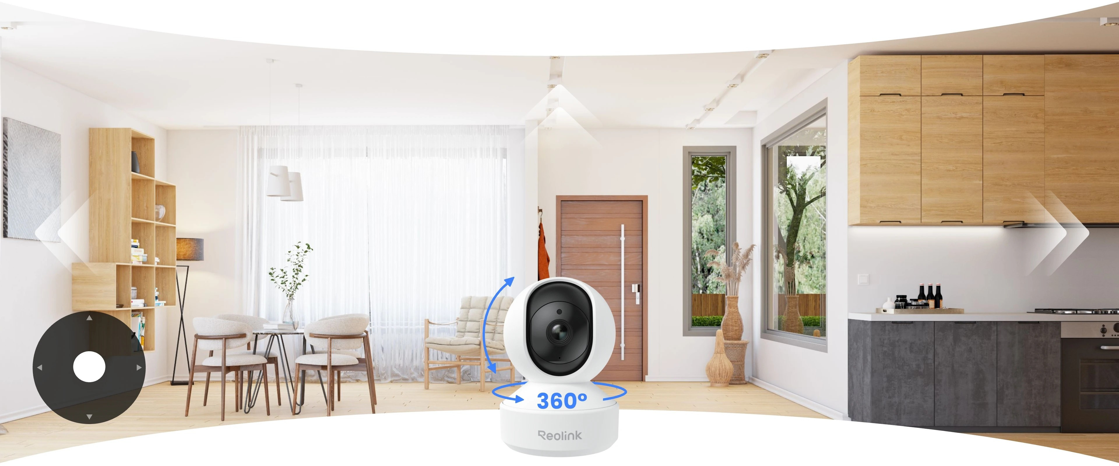 Reolink E1 Pro 5MP 4mm IP Wİ-Fİ Güvenlik Kamerası