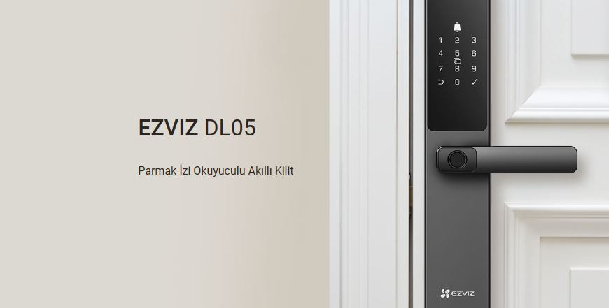 EZVIZ CS-DL05 Parmak İzi Okuyuculu Akıllı Kilit