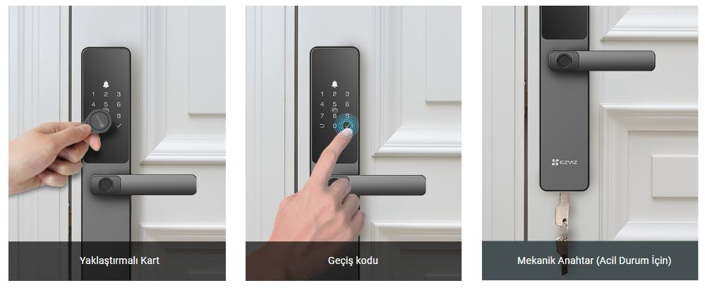 EZVIZ CS-DL05 Parmak İzi Okuyuculu Akıllı Kilit