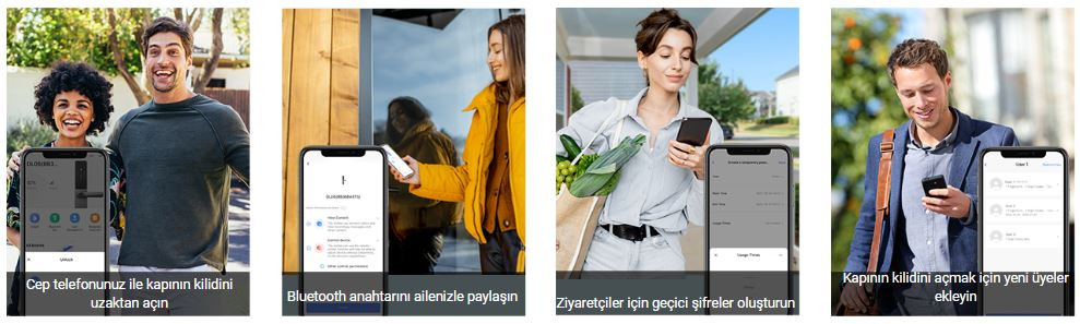 EZVIZ CS-DL05 Parmak İzi Okuyuculu Akıllı Kilit