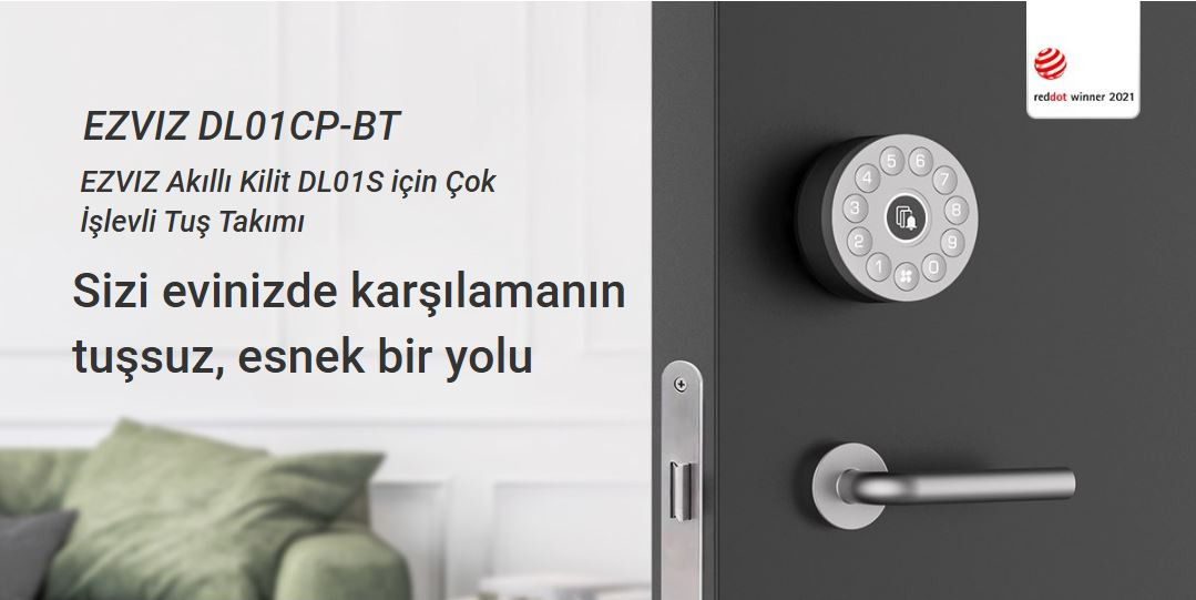 EZVIZ CS-DL01S/DL01CP  Akıllı Kilit Çok İşlevli Tuş Takımı