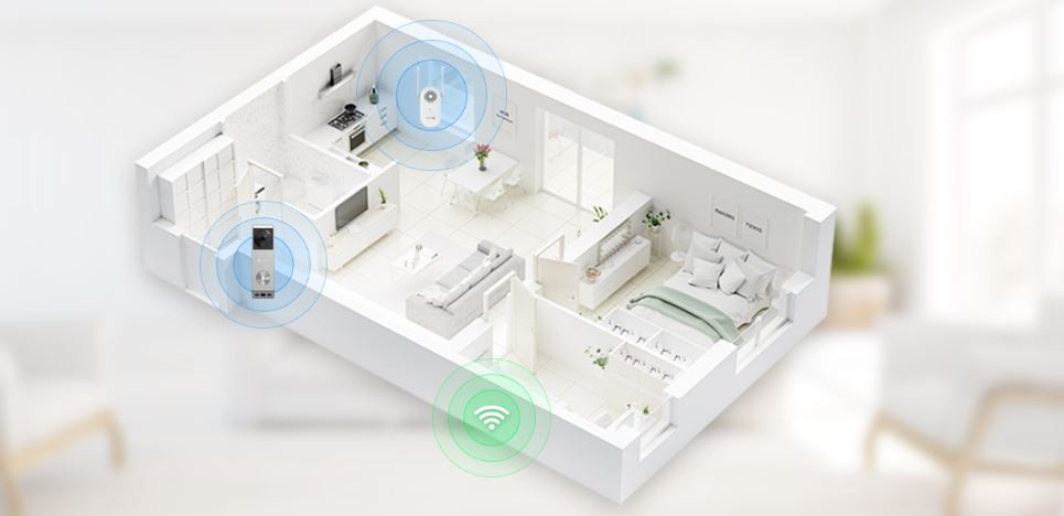 EZVIZ CS-CH1 Aksesuar Priz Tipi Akıllı Kapı Zili