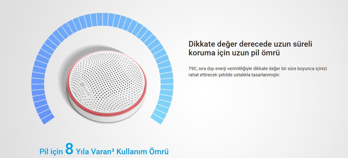 EZVIZ CS-T9C-A0-BG Akıllı Alarm Siren