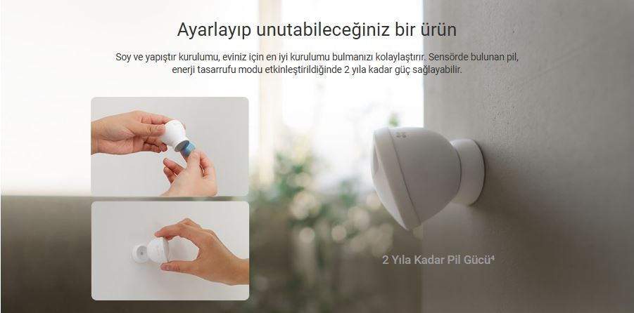 EZVIZ CS-T1C Akıllı Hareket Sensörü