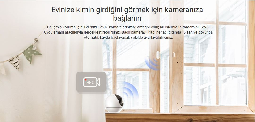 EZVIZ CS-T2C Akıllı Kapı/Pencere Sensörü