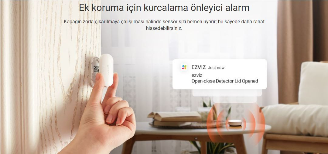 EZVIZ CS-T2C Akıllı Kapı/Pencere Sensörü