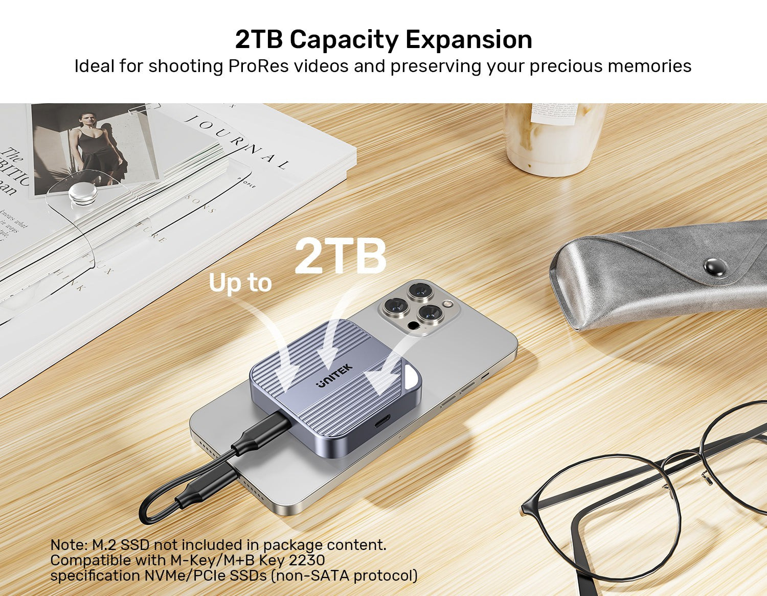 MANYETİK NVMe SSD KUTUSU