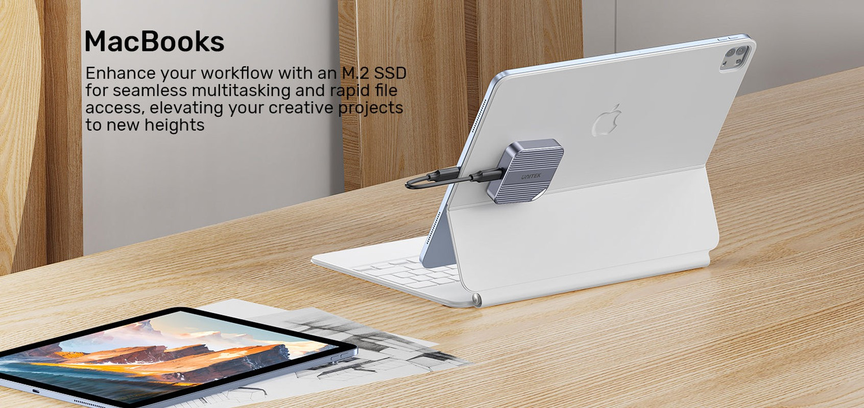 MANYETİK NVMe SSD KUTUSU