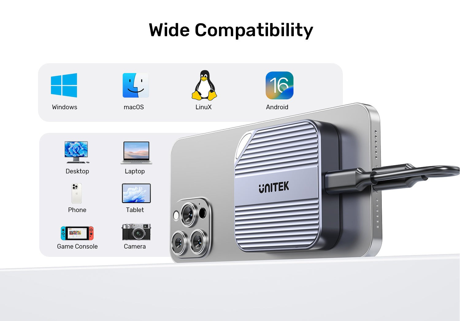 MANYETİK NVMe SSD KUTUSU