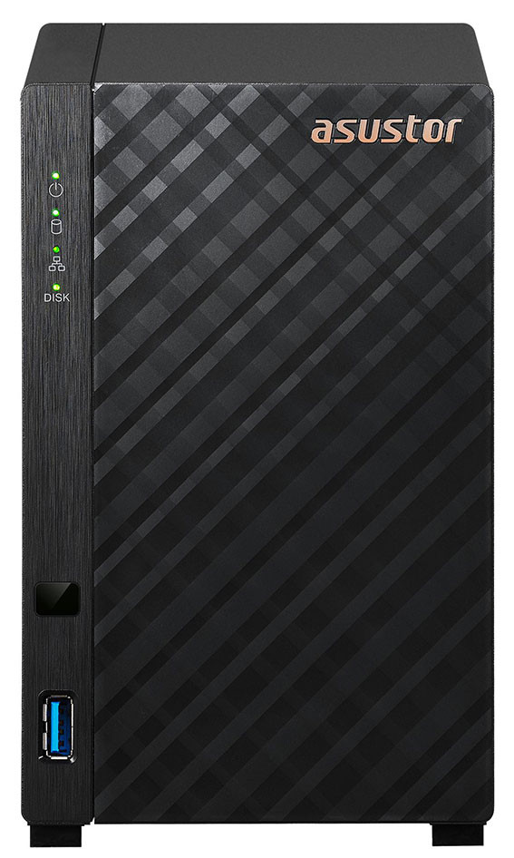 AS1102TL Realtek RTD1619B 2 Yuvalı1GB DDR4 1GB NAS Depolama Ünitesi