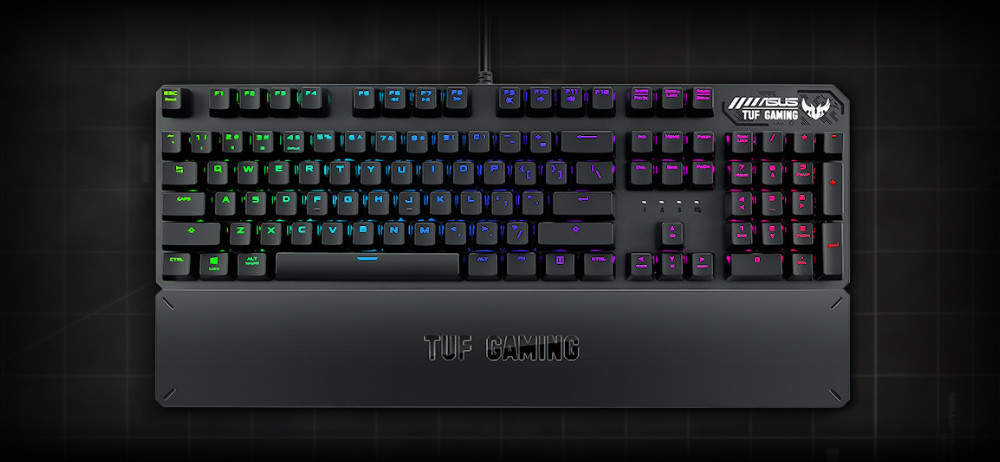 ASUS TUF Gaming K3 Red Switch Mekanik Kablolu Gaming Klavye