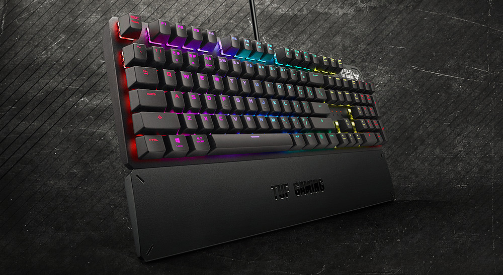 ASUS TUF Gaming K3 Red Switch Mekanik Kablolu Gaming Klavye