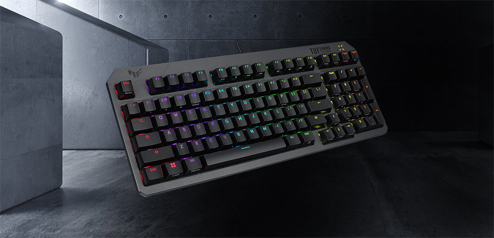 ASUS TUF Gaming K3 Gen II  Red Switch Mekanik Kablolu Gaming Klavye
