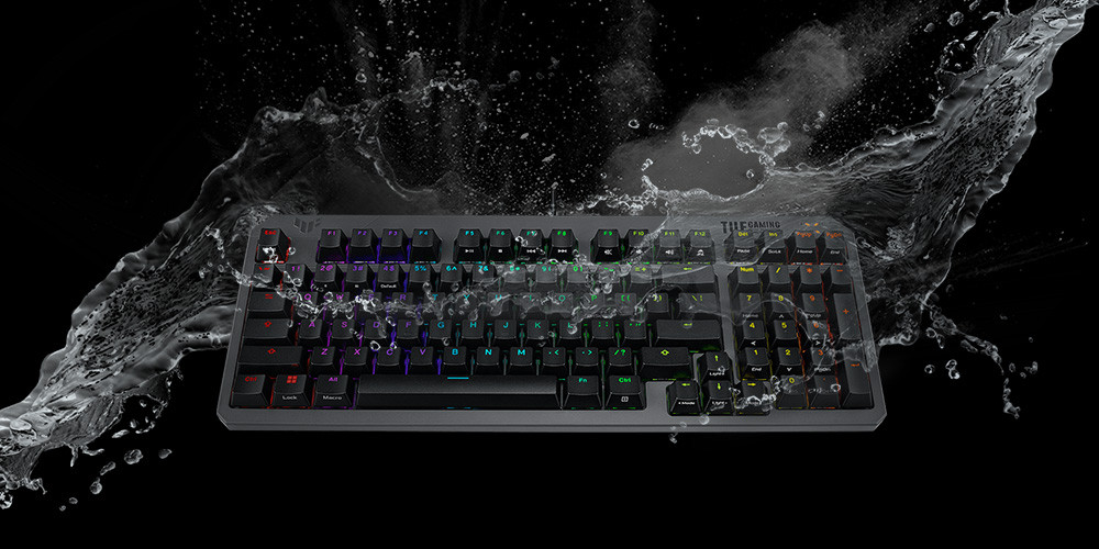 ASUS TUF Gaming K3 Gen II  Red Switch Mekanik Kablolu Gaming Klavye