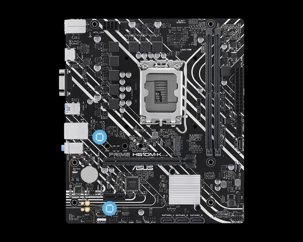 ASUS Prime H610M-K Intel D5 Gaming Anakart