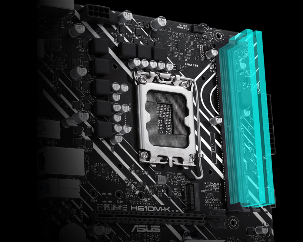 ASUS Prime H610M-K Intel D5 Gaming Anakart