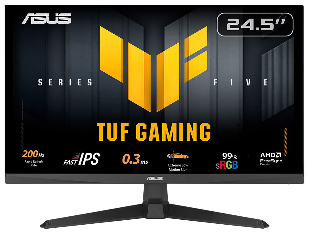ASUS TUF GAMING VG259Q5A  24.5 inç 200Hz 0.3ms  ELMB Sync Fast IPS Gaming (Oyuncu) Monitör