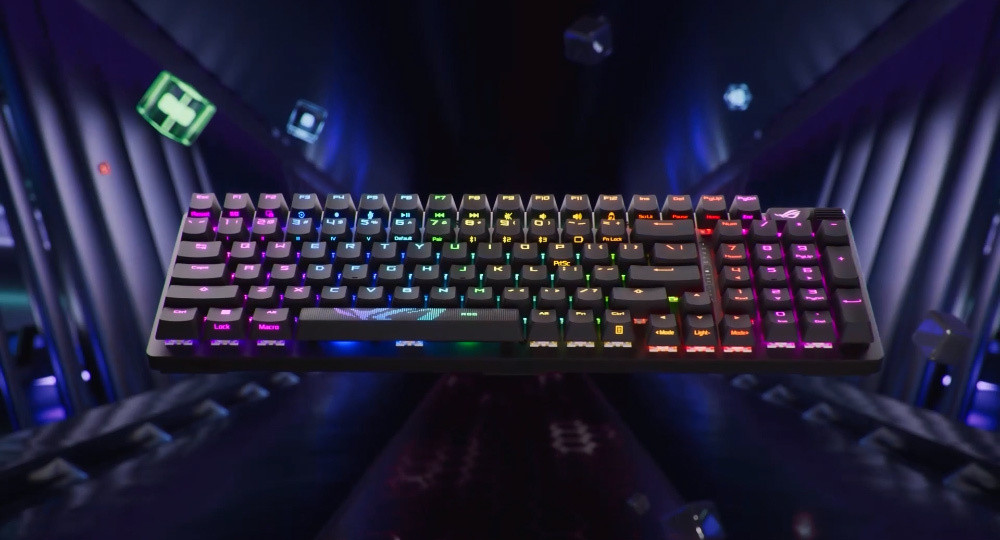 ASUS ROG Strix Scope II 96 Wireless RX PBT UK Siyah Gaming Klavye