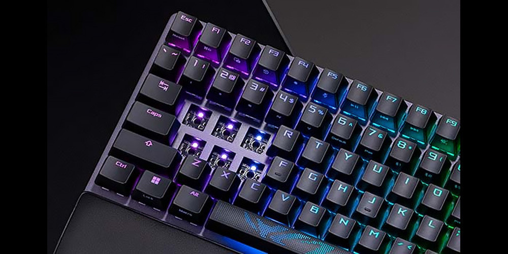 ASUS ROG Strix Scope II 96 Wireless RX PBT UK Siyah Gaming Klavye