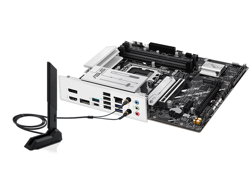 ASUS PRIME B860M-A WiFi Soket 1851 DDR5 8666MHz mATX Gaming (Oyuncu) Anakart