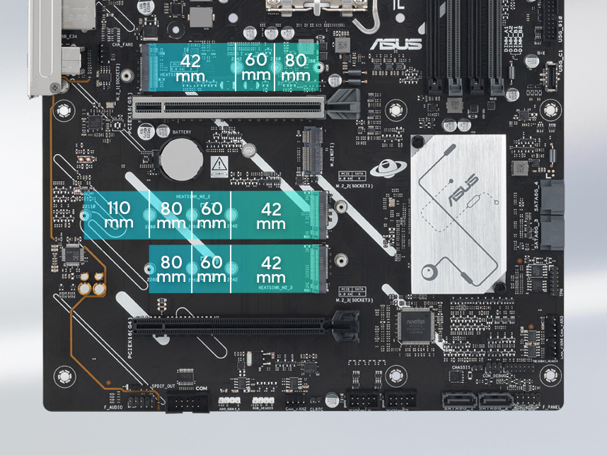 ASUS PRIME B860-PLUS-CSM Intel B860 Soket 1851 Soket 8666+(OC)MHz ATX Gaming Anakart