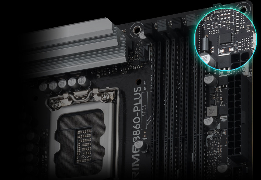 ASUS PRIME B860-PLUS-CSM Intel B860 Soket 1851 Soket 8666+(OC)MHz ATX Gaming Anakart