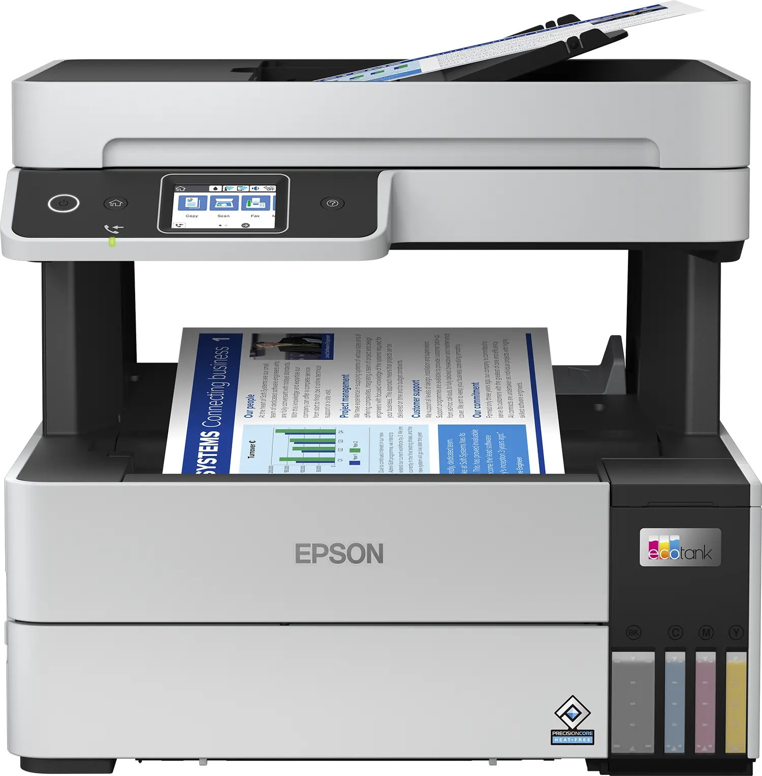 Epson Ecotank L6490 Wi-Fi Tarayıcı + Yazıcı + Fotokopi+ Fax Renkli Çok Fonksiyonlu Tanklı Mürekkep Püskürtmeli  Yazıcı 
