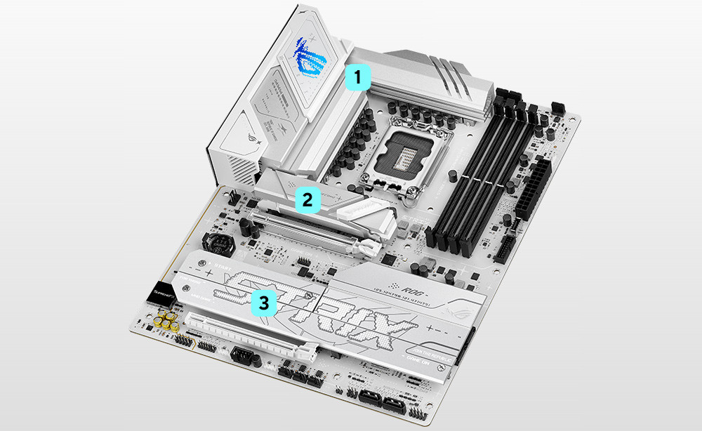 ASUS ROG STRIX B860-A GAMING WIFI Intel B860 Soket 1851 DDR5 8600+(OC)MHz ATX Gaming (Oyuncu) Anakart