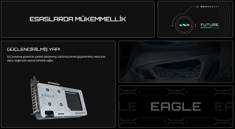 Gigabyte GeForce RTX5060TI EAGLE OC ICE 16GB GDDR7 128Bit Gaming Ekran Kartı