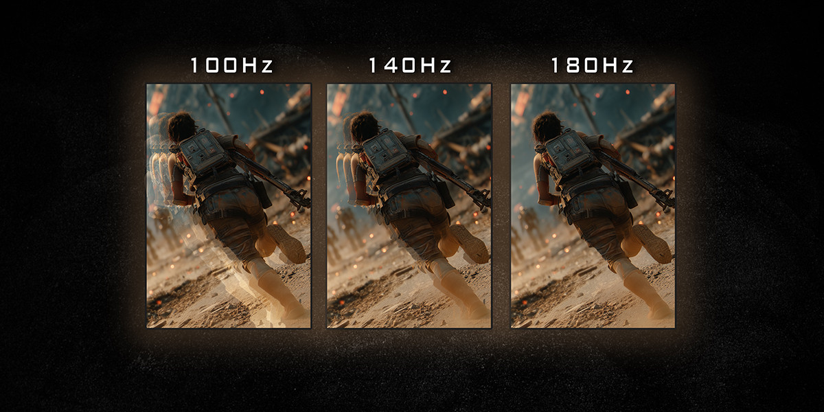 GamePower Kaze Q80 27″ Flat Fast IPS 180Hz 0.5Ms QHD 2K Gaming Monitör (Sıfır Ölü Piksel Garantili)