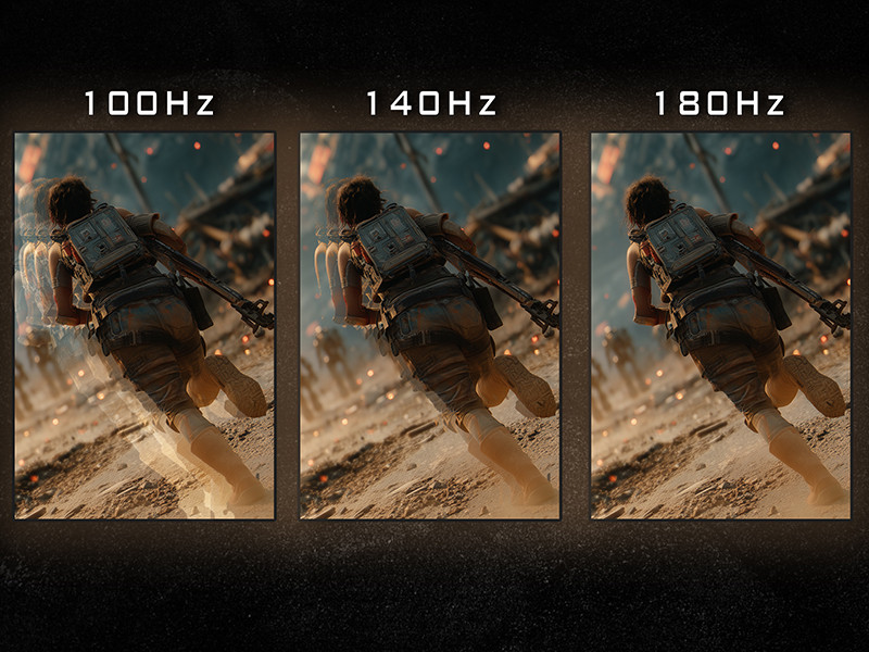 GamePower Kaze Q80 27″ Flat Fast IPS 180Hz 0.5Ms QHD 2K Gaming Monitör (Sıfır Ölü Piksel Garantili)