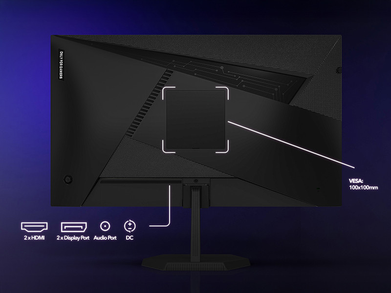 GamePower Kaze Q80 27″ Flat Fast IPS 180Hz 0.5Ms QHD 2K Gaming Monitör (Sıfır Ölü Piksel Garantili)