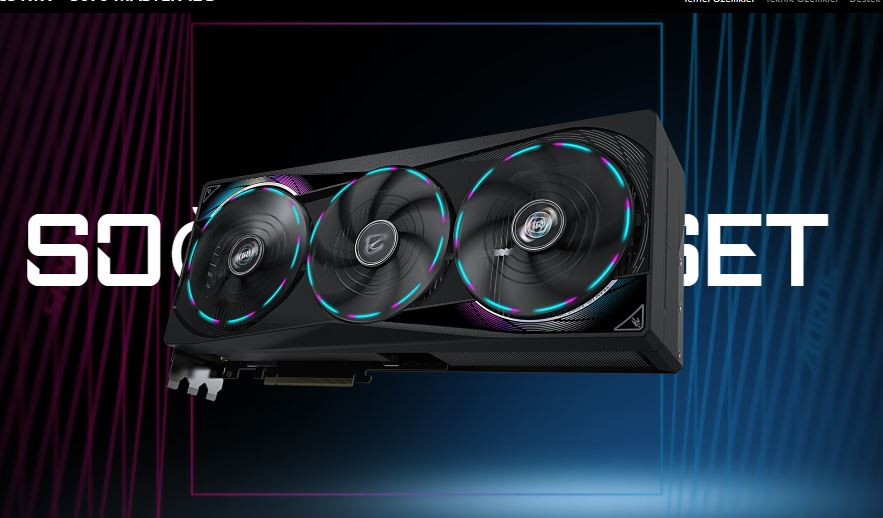 Gigabyte AORUS GeForce RTX 5070 MASTER GV-N5070AORUS M-12GD 12GB 192Bit GDDR7 Gaming Ekran Kartı