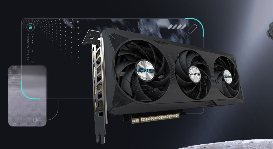 Gigabyte GeForce RTX5060 EAGLE MAX OC GV-N5060EAGLEMAX OC-8GD GDDR7 8GB 128Bit Gaming Ekran Kartı