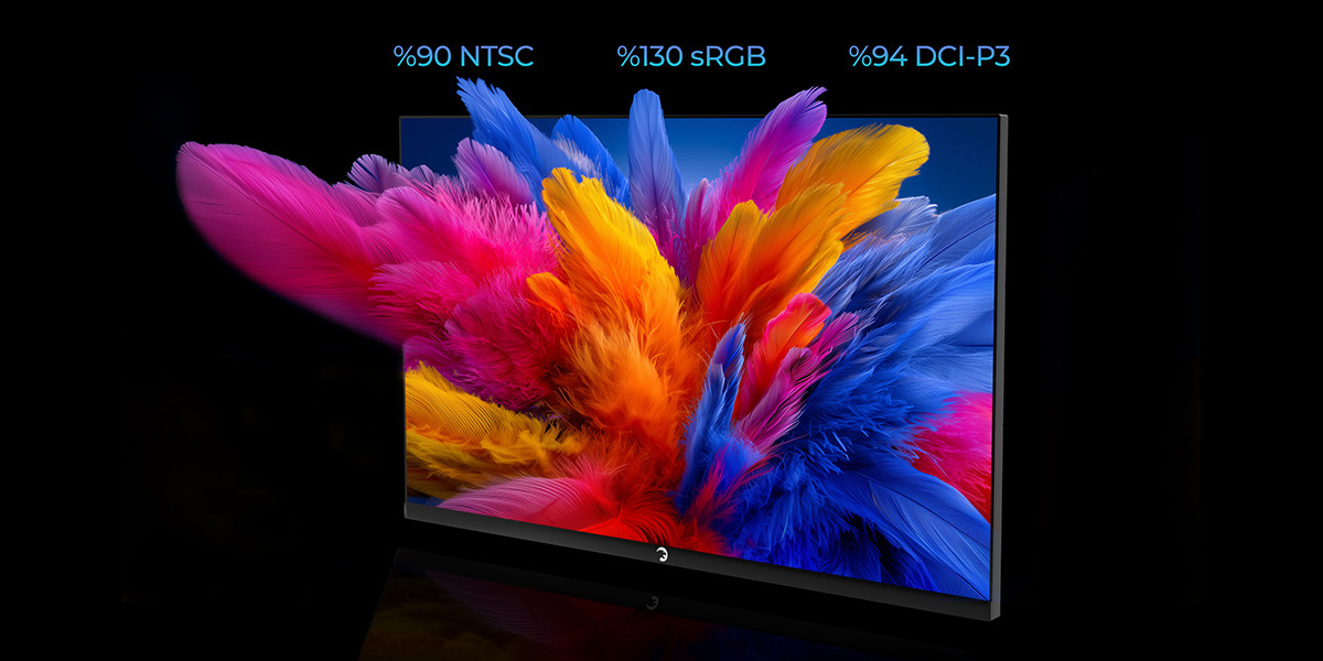 GamePower Lunis L60 27″ 260Hz 0.5Ms Fast IPS FHD RGB Pivot Gaming Monitör (Sıfır Ölü Piksel Garantili)