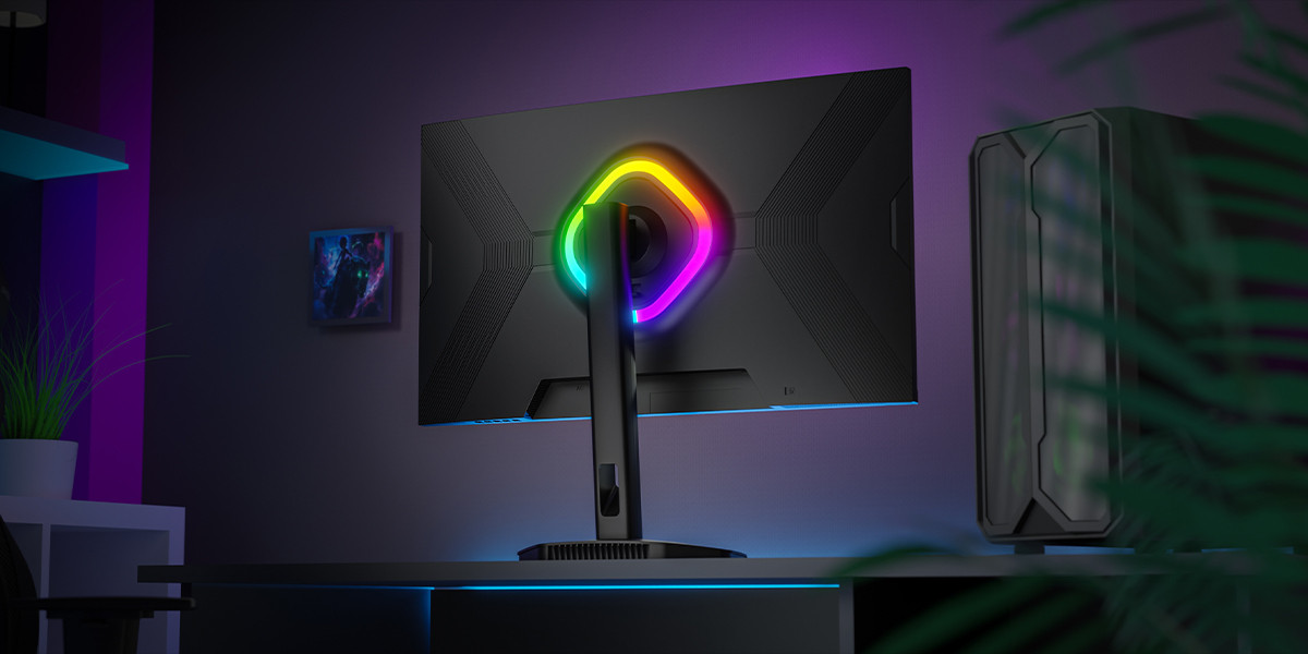 GamePower Lunis L60 27″ 260Hz 0.5Ms Fast IPS FHD RGB Pivot Gaming Monitör (Sıfır Ölü Piksel Garantili)