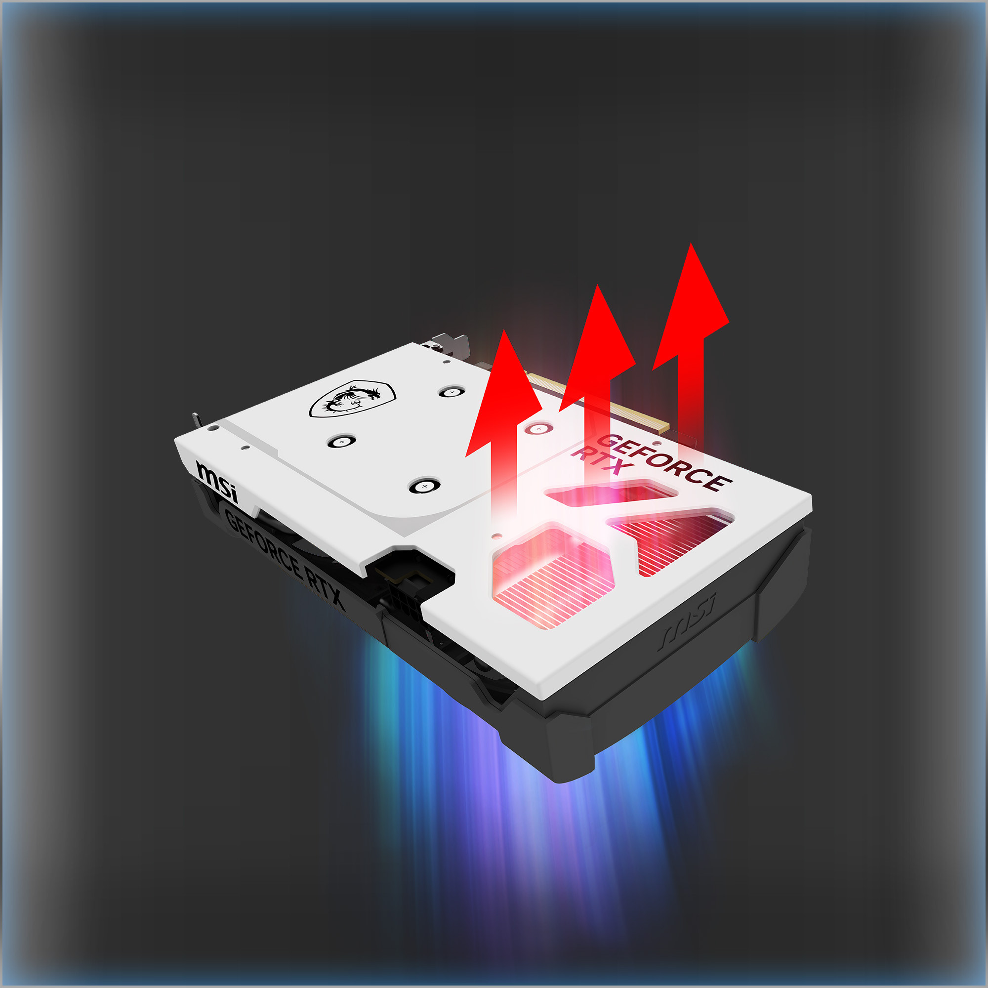 MSI GeForce RTX 5060 8G Ventus 2X OC White GDDR7 128Bit DX12 Gaming Ekran Kartı