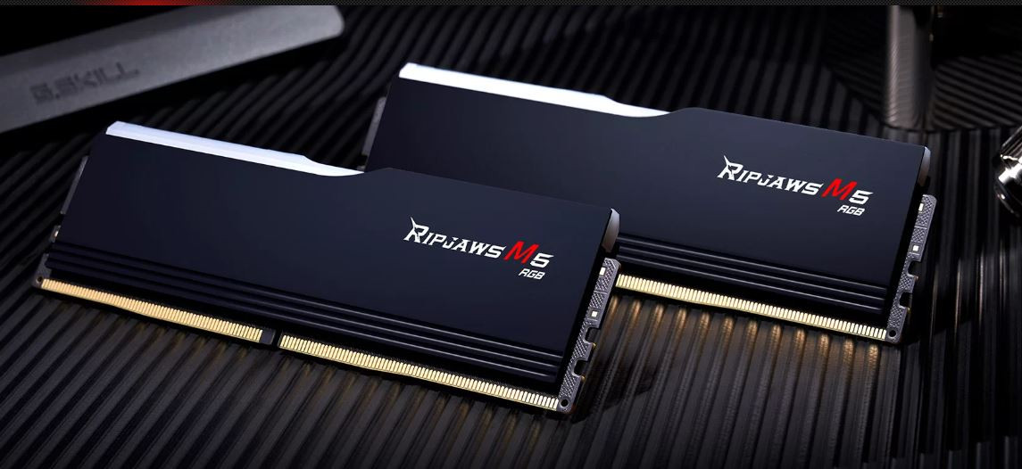 GSKILL Ripjaws M5 RGB 32 GB (2x16) 6400MHz CL36 DDR5 Gaming Ram