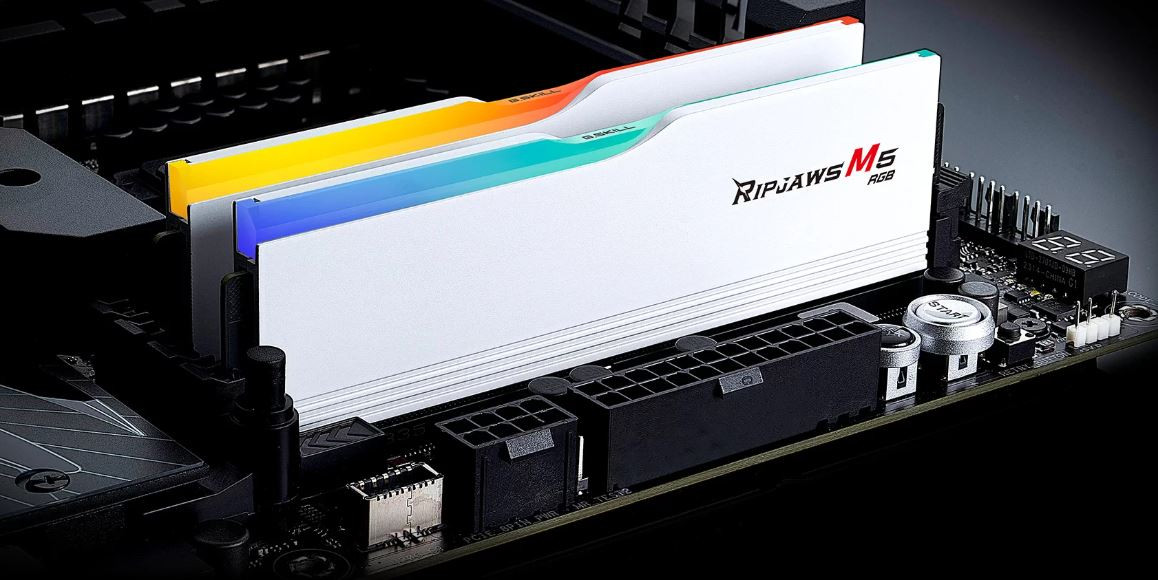 GSKILL Ripjaws M5 RGB 32 GB (2x16) 6400MHz CL36 DDR5 Gaming Ram